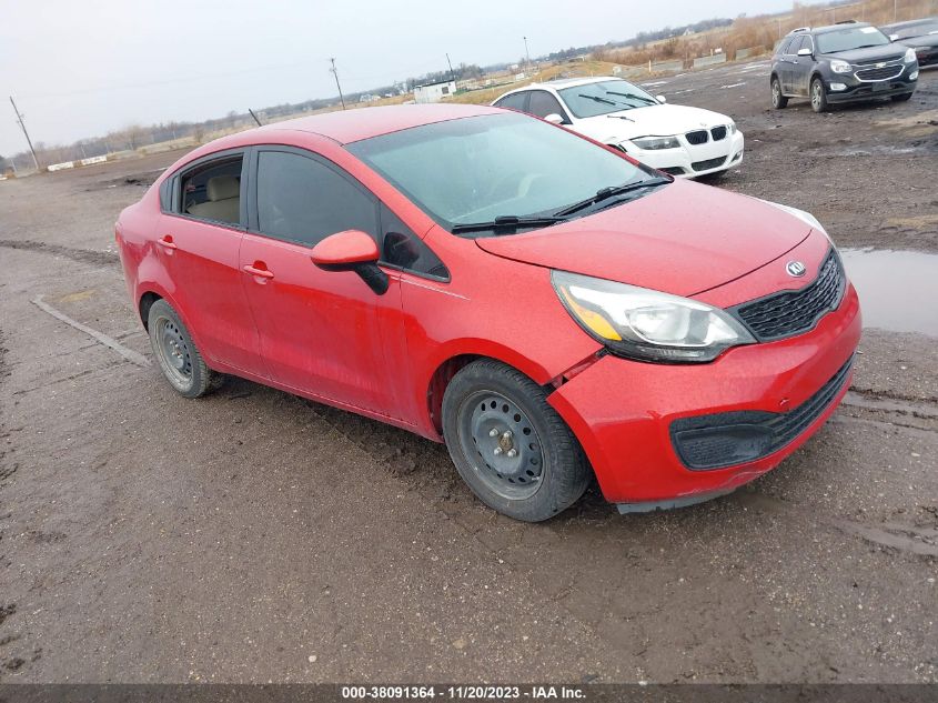 2013 KIA RIO LX - KNADM4A38D6228494