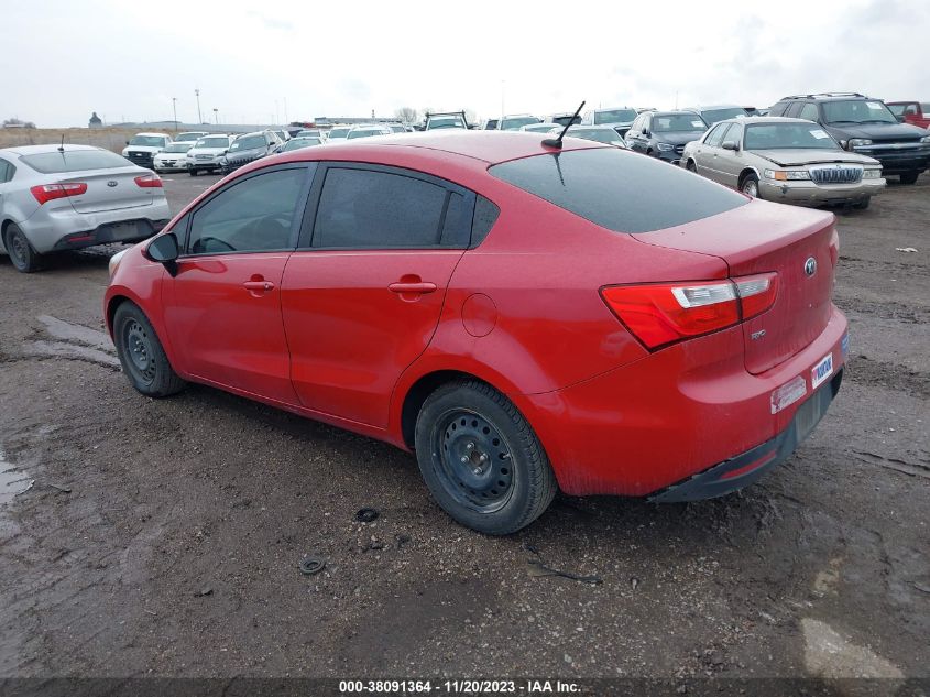 2013 KIA RIO LX - KNADM4A38D6228494