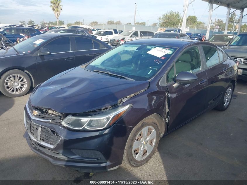 2016 CHEVROLET CRUZE LS - 1G1BC5SM9G7267080