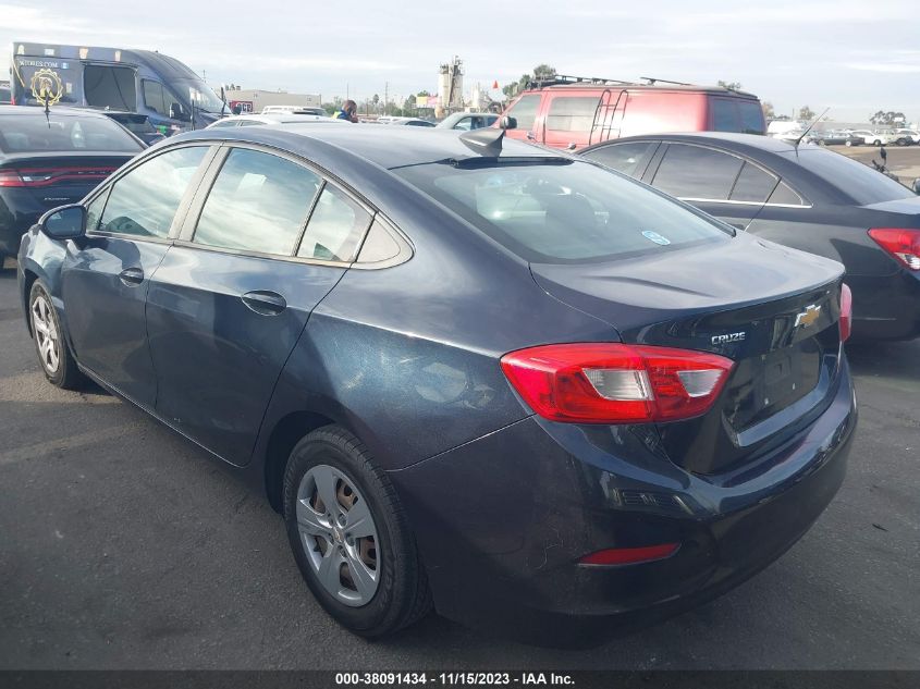 2016 CHEVROLET CRUZE LS - 1G1BC5SM9G7267080