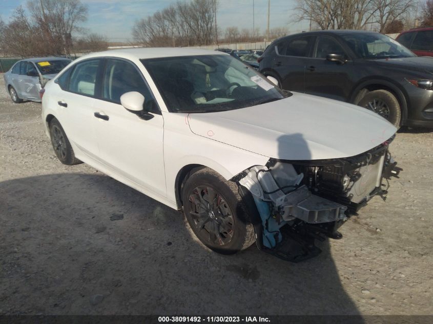 2HGFE2F29NH536045 HONDA CIVIC SEDAN LX 2022