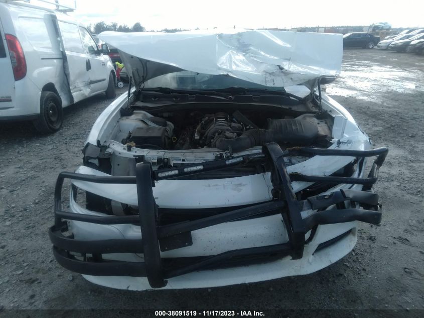 2019 DODGE CHARGER POLICE RWD - 2C3CDXAT8KH558314