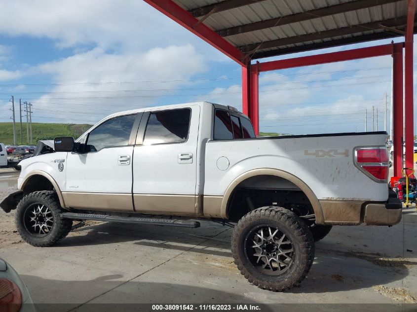 2014 FORD F-150 LARIAT - 1FTFW1ET6EKE45193