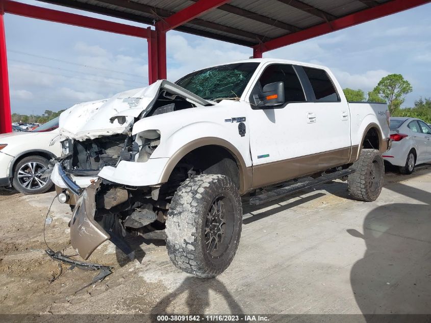 2014 FORD F-150 LARIAT - 1FTFW1ET6EKE45193