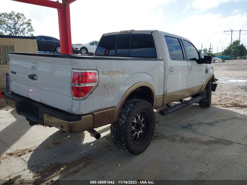 2014 FORD F-150 LARIAT - 1FTFW1ET6EKE45193