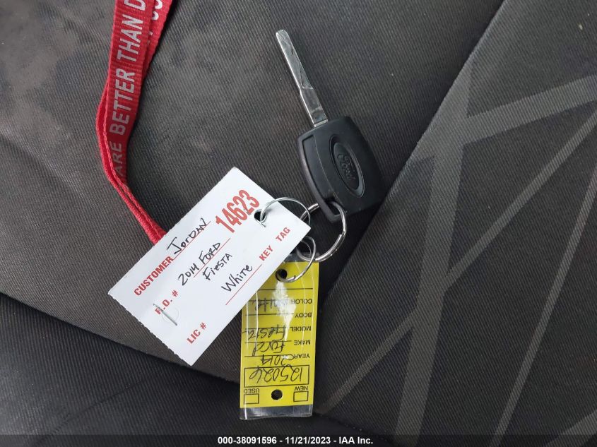2014 FORD FIESTA S - 3FADP4TJXEM241535