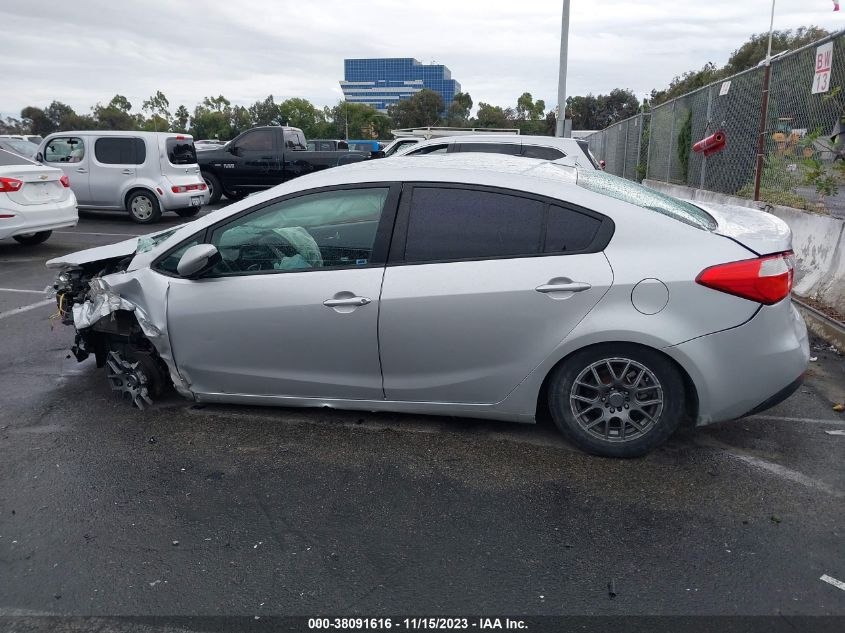 2015 KIA FORTE LX - KNAFK4A67F5416408