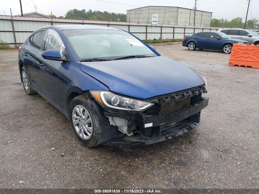 2018 HYUNDAI ELANTRA SE - 5NPD74LF1JH320209