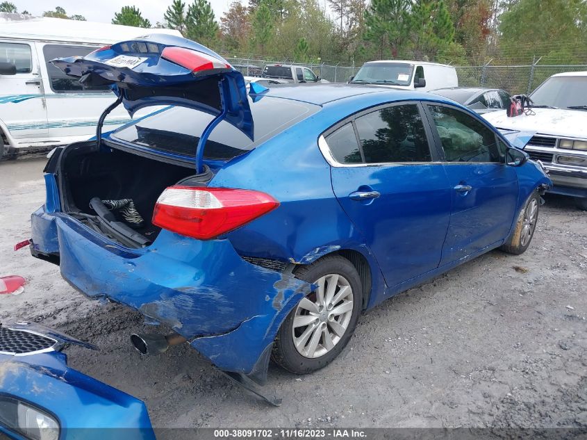 2014 KIA FORTE EX - KNAFX4A89E5089253