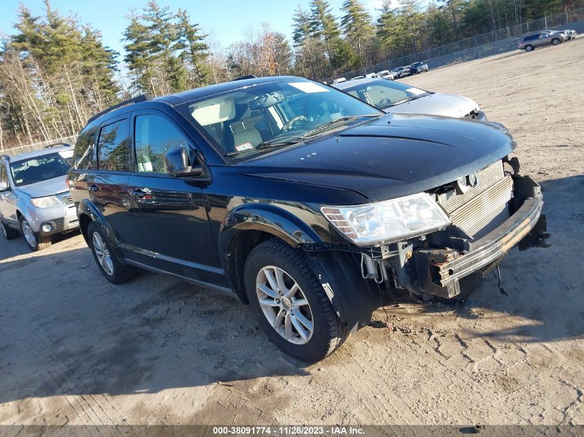 2013 DODGE JOURNEY SXT - 3C4PDCBG8DT587765