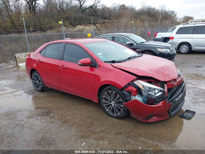 2015 TOYOTA COROLLA S PLUS - 2T1BURHE1FC242487