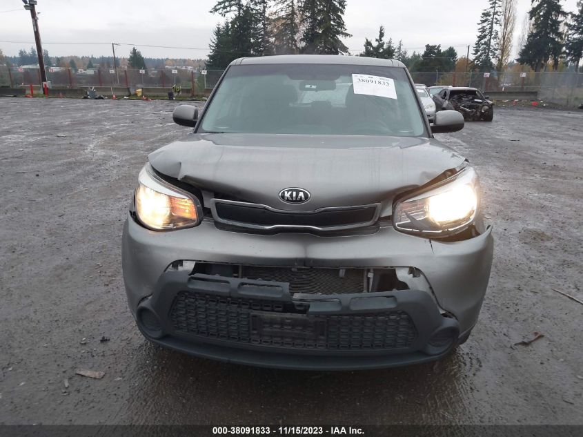 2015 KIA SOUL BASE - KNDJN2A29F7221789