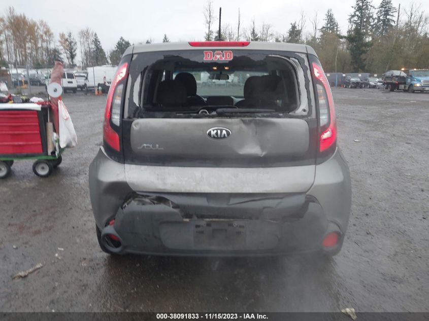 2015 KIA SOUL BASE - KNDJN2A29F7221789