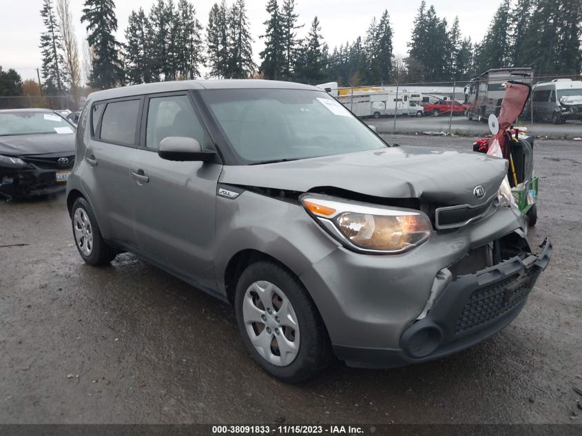 2015 KIA SOUL BASE - KNDJN2A29F7221789