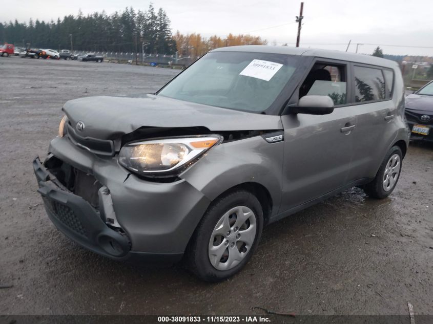 2015 KIA SOUL BASE - KNDJN2A29F7221789