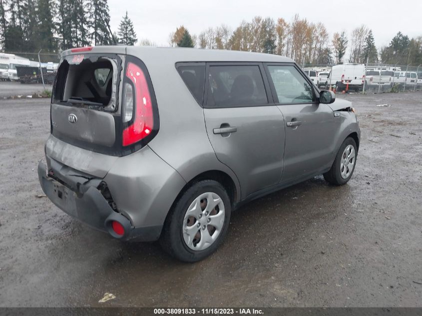 2015 KIA SOUL BASE - KNDJN2A29F7221789