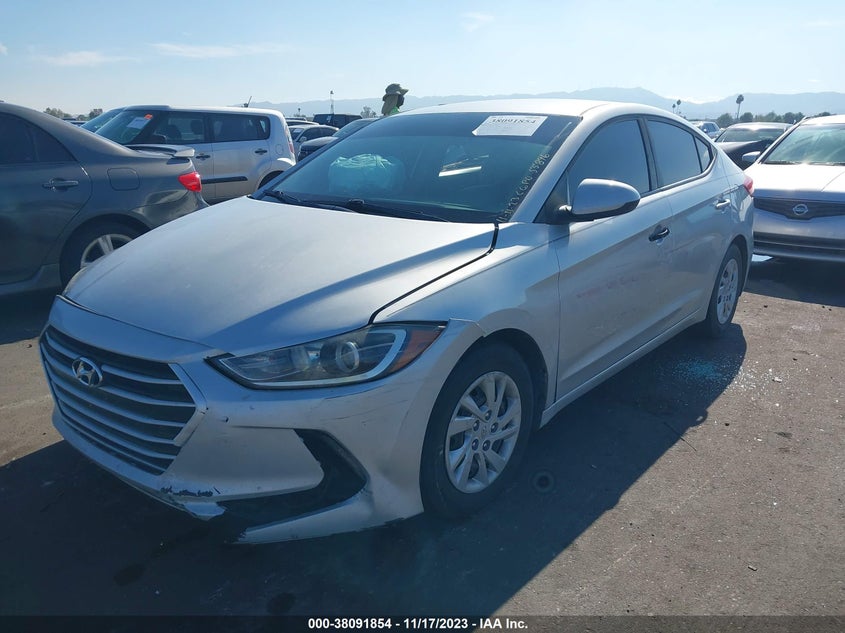 VIN 5NPD74LF6HH155896 2017 HYUNDAI ELANTRA SE