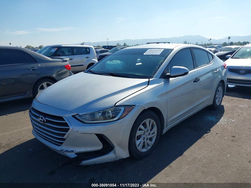 VIN 5NPD74LF6HH155896 2017 HYUNDAI ELANTRA SE