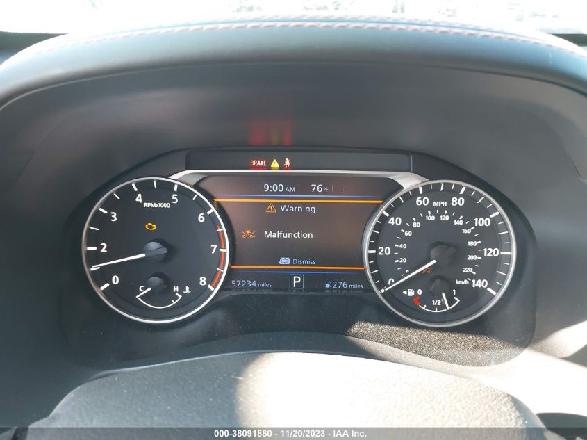 2021 NISSAN ALTIMA SR FWD - 1N4BL4CVXMN338485