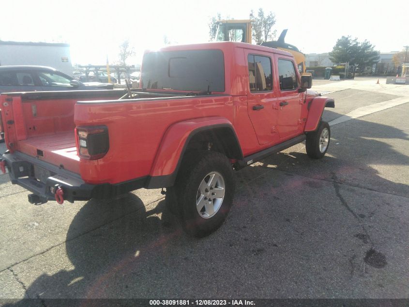 2020 JEEP GLADIATOR RUBICON 4X4 - 1C6JJTBG8LL125593