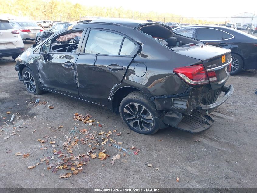 2013 HONDA CIVIC EXL - 19XFB2F95DE023079