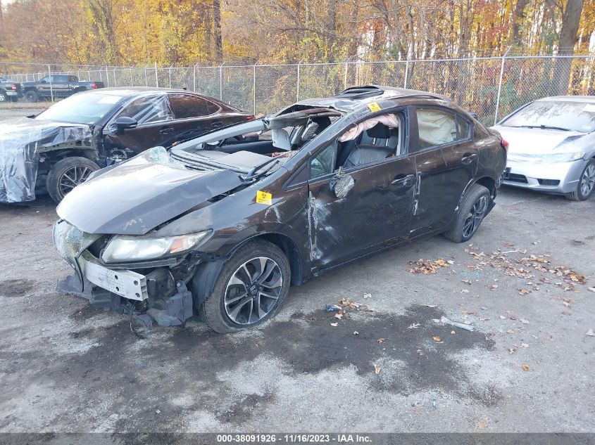2013 HONDA CIVIC EXL - 19XFB2F95DE023079