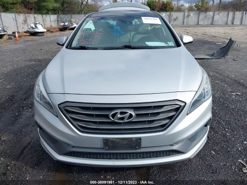 2016 HYUNDAI SONATA LIMITED - 5NPE34AF3GH388572