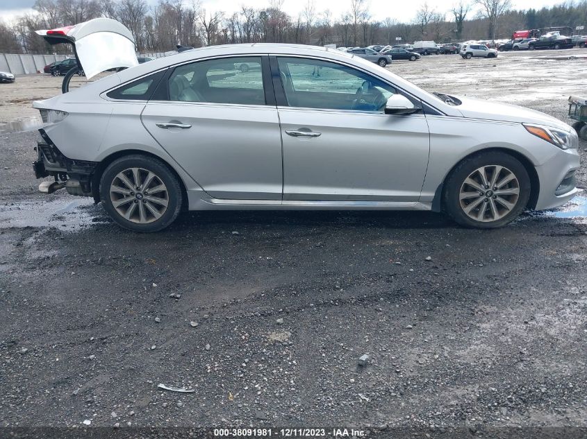 2016 HYUNDAI SONATA LIMITED - 5NPE34AF3GH388572