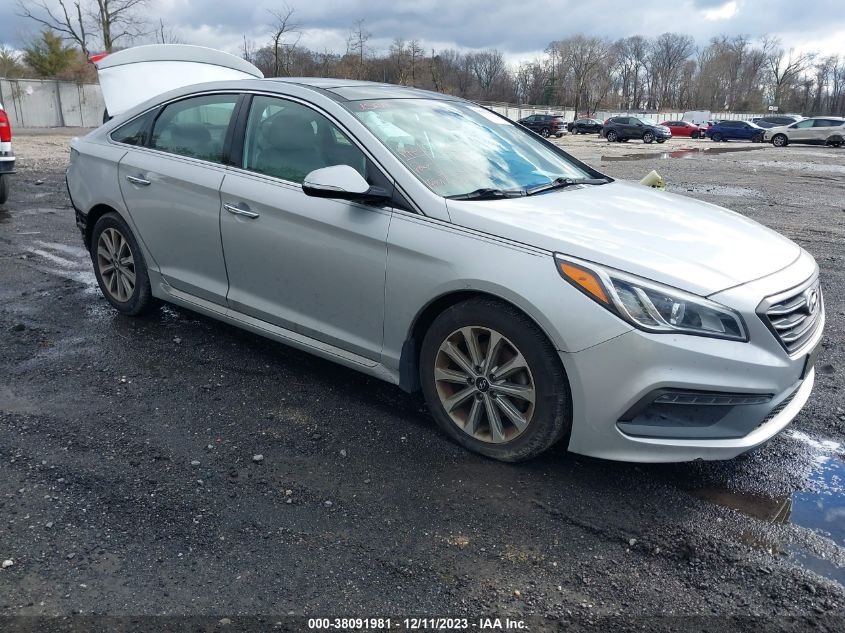 2016 HYUNDAI SONATA LIMITED - 5NPE34AF3GH388572