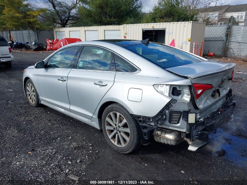 2016 HYUNDAI SONATA LIMITED - 5NPE34AF3GH388572