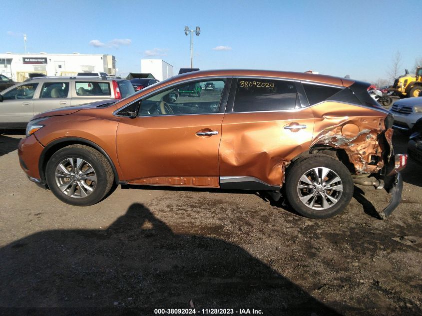 2015 NISSAN MURANO S/SL/SV/PLATINUM - 5N1AZ2MH7FN240773