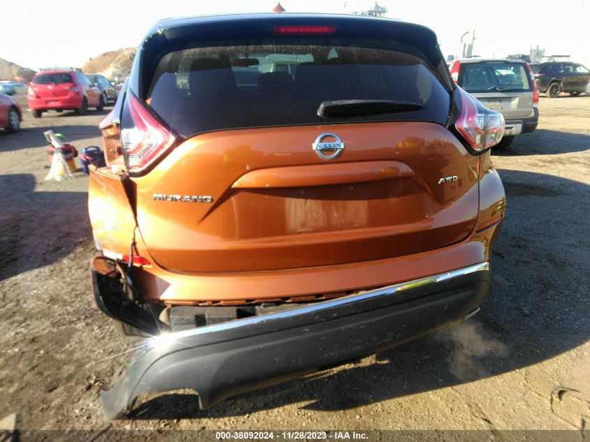 2015 NISSAN MURANO S/SL/SV/PLATINUM - 5N1AZ2MH7FN240773