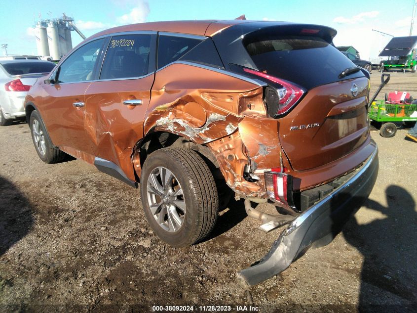 2015 NISSAN MURANO S/SL/SV/PLATINUM - 5N1AZ2MH7FN240773