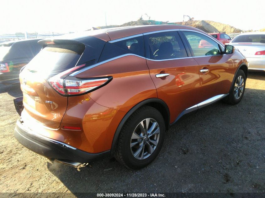 2015 NISSAN MURANO S/SL/SV/PLATINUM - 5N1AZ2MH7FN240773