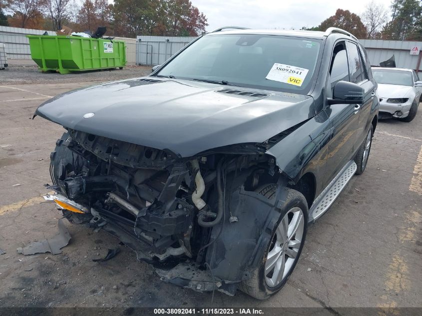 2014 MERCEDES-BENZ ML 350 4JGDA5HB7EA381828