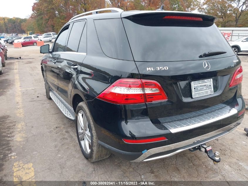 2014 MERCEDES-BENZ ML 350 4JGDA5HB7EA381828
