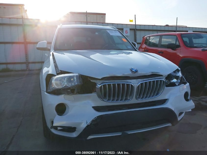 2017 BMW X3 SDRIVE28I - 5UXWZ7C30H0X41404