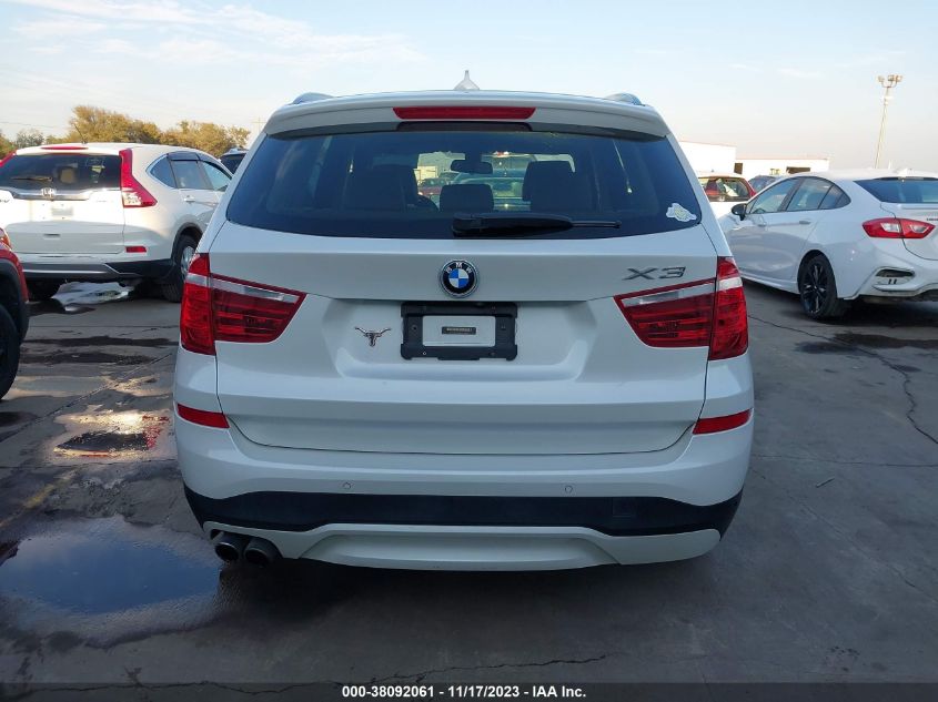 2017 BMW X3 SDRIVE28I - 5UXWZ7C30H0X41404