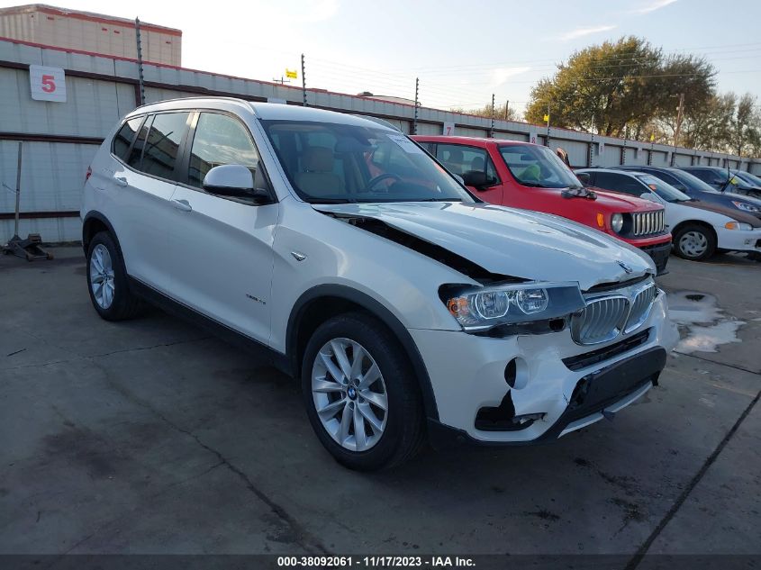 2017 BMW X3 SDRIVE28I - 5UXWZ7C30H0X41404