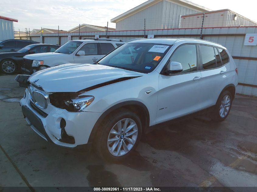 2017 BMW X3 SDRIVE28I - 5UXWZ7C30H0X41404