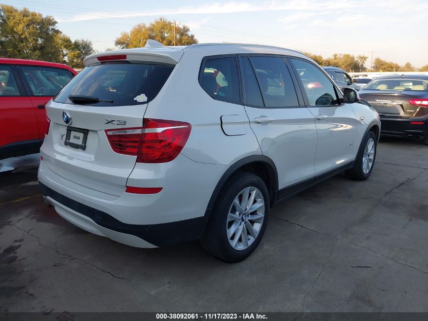 2017 BMW X3 SDRIVE28I - 5UXWZ7C30H0X41404