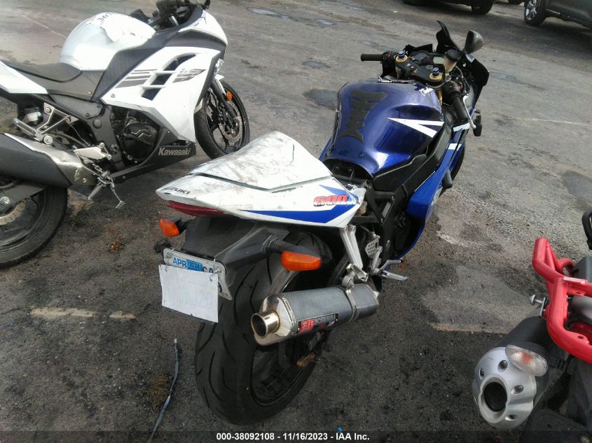 2004 SUZUKI GSX-R600 K - JS1GN7CA542100693