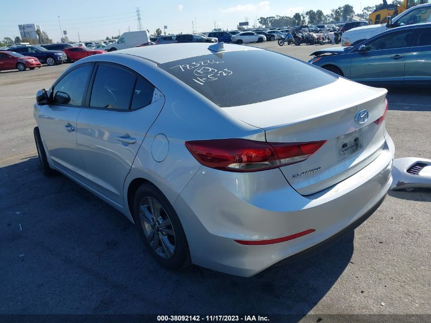 2018 HYUNDAI ELANTRA SEL - 5NPD84LF2JH249535