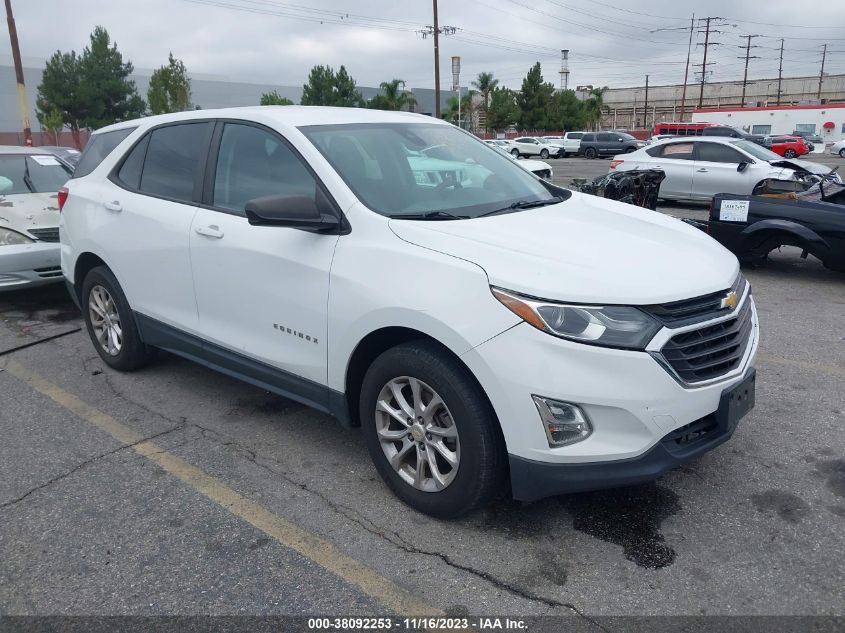 2020 CHEVROLET EQUINOX LS - 3GNAXHEV5LS509220