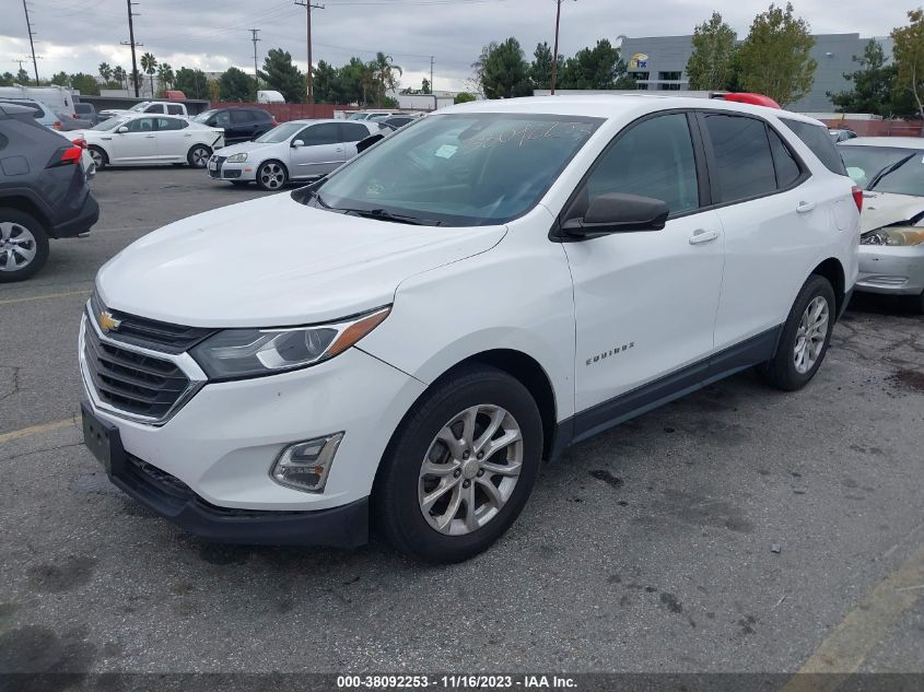 2020 CHEVROLET EQUINOX LS - 3GNAXHEV5LS509220