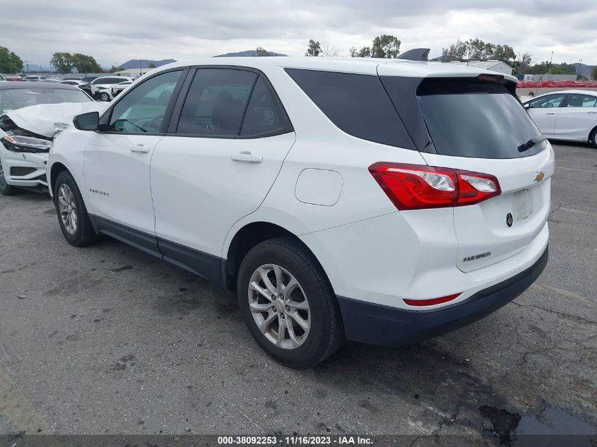 2020 CHEVROLET EQUINOX LS - 3GNAXHEV5LS509220