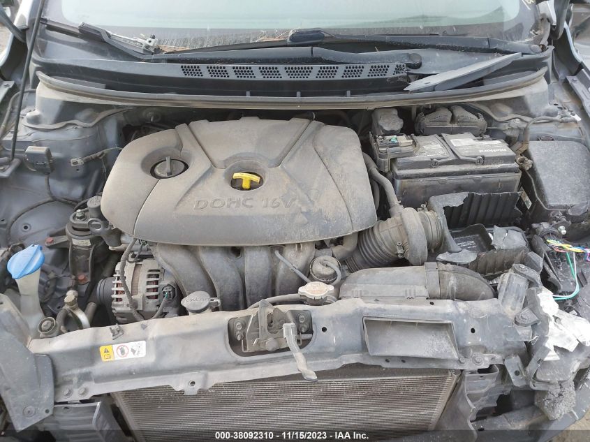 2016 HYUNDAI ELANTRA SE/SPORT/LIMITED - KMHDH4AE1GU572088