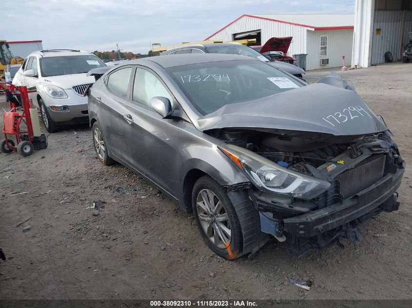 2016 HYUNDAI ELANTRA SE/SPORT/LIMITED - KMHDH4AE1GU572088