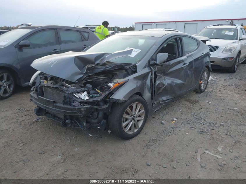 2016 HYUNDAI ELANTRA SE/SPORT/LIMITED - KMHDH4AE1GU572088