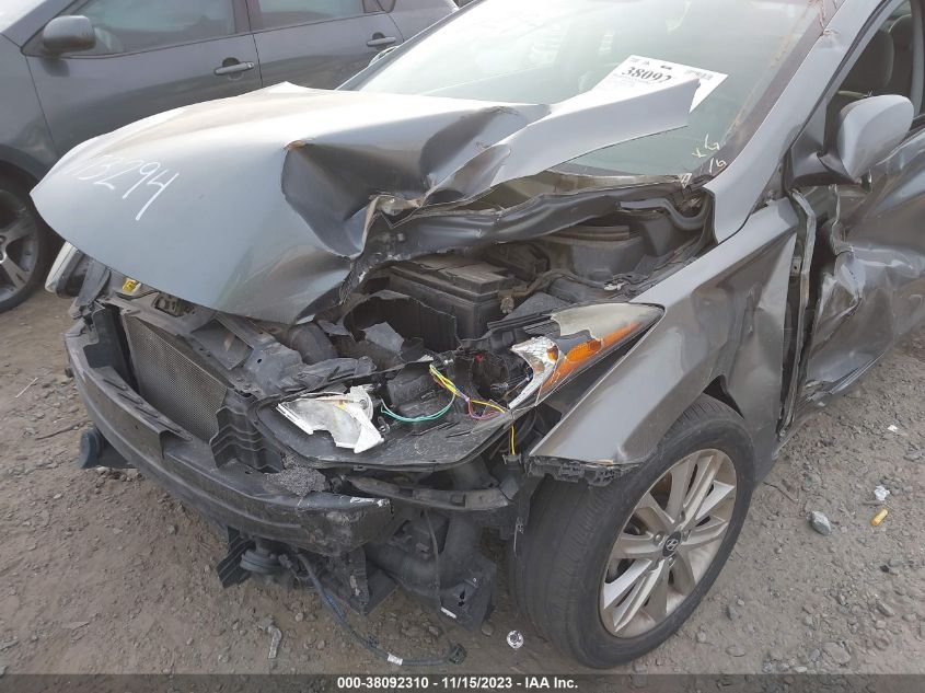 2016 HYUNDAI ELANTRA SE/SPORT/LIMITED - KMHDH4AE1GU572088